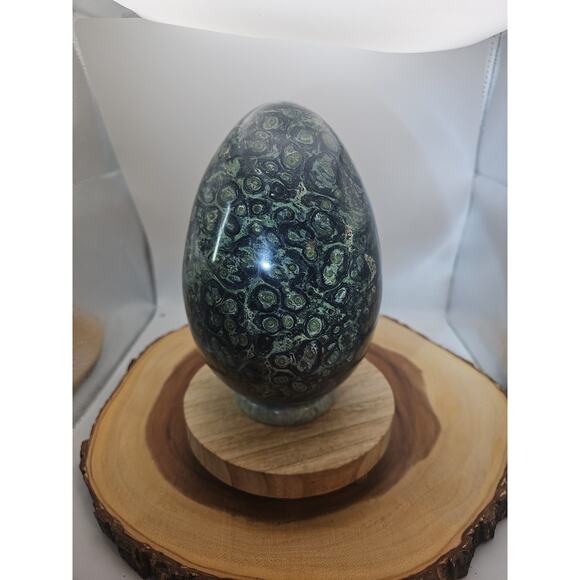 9.1LB Natural Kambaba Jasper Quartz Crystal egg Mineral specimen Healing - Picture 1 of 11